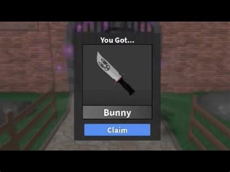  Bunny Knife MM2 